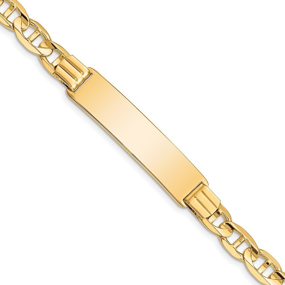 Kazi Luxury 14k Anchor ID Bracelet